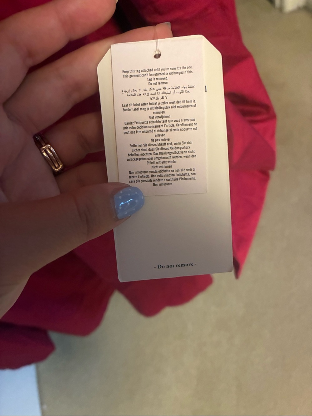 Abercrombie & Fitch Fuchsia-Red Maxi Slip Dress - Picture 5 of 8
